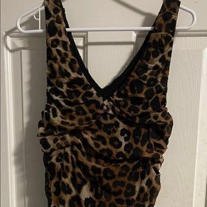 Express Cheetah Dress